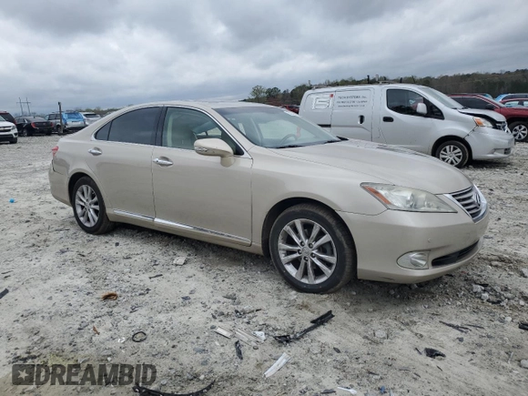 2011 Lexus ES 330 with VIN JTHBK1EGXB2460965, listed as a Copart auction lot 50342435 with 131,205 mi miles and Salvage Title. Bid and sale history available at DreamBid. Image 4.