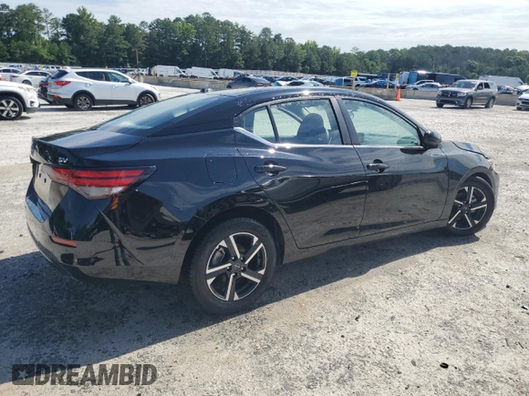 2024 Nissan Sentra SV with VIN 3N1AB8CV7RY379427, listed as a Copart auction lot 61109185 with 23,779 mi miles and Salvage title. Bid and sale history available at DreamBid. Image 3.