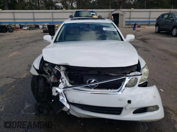 2008 Lexus GS 350 with VIN JTHBE96SX80041043, listed as a Copart auction lot 44634695 with 120,323 mi miles and Salvage Title. Bid and sale history available at carsss.com. Image 5.