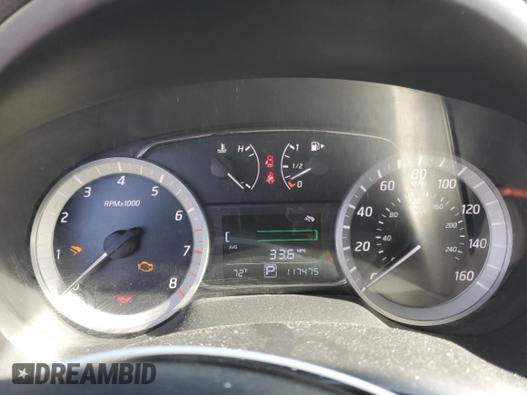 2013 Nissan Sentra S with VIN 3N1AB7AP5DL659304, listed as a Copart auction lot 52418855 with 117,475 mi miles and Salvage Title. Bid and sale history available at DreamBid. Image 9.