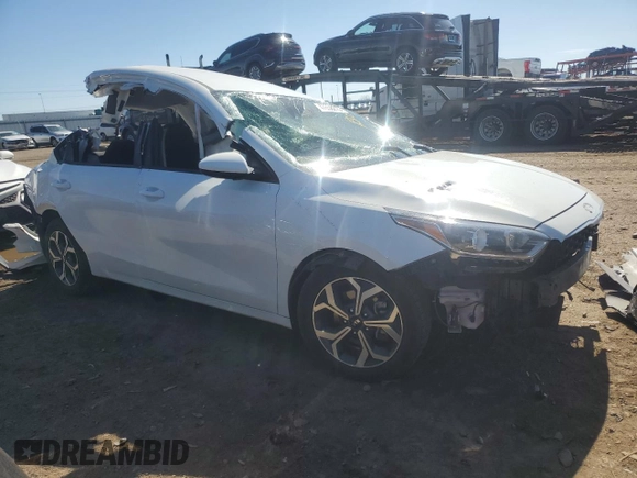 2021 Kia Forte LXS with VIN 3KPF24AD6ME311894, listed as a Copart auction lot 47658215 with 78,355 mi miles and Salvage Title. Bid and sale history available at carsss.com. Image 4.