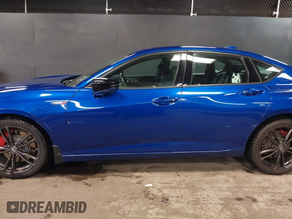 2023 Acura TLX Type S with VIN 19UUB7F90PA002900, listed as a IAAI auction lot 41925259 with 11,645 mi miles and . Bid and sale history available at DreamBid. Image 15.