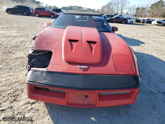 1989 Chevrolet Corvette with VIN 1G1YY3189K5121853, listed as a Copart auction lot 88135295 with 0 mi miles and Salvage Title. Bid and sale history available at carsss.com. Image 5.