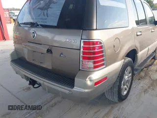 2002 Mercury Mountaineer with VIN 4M2DU86W62UJ34436, listed as a IAAI auction lot 41643664 with 56,871 mi miles and . Bid and sale history available at DreamBid. Image 6.