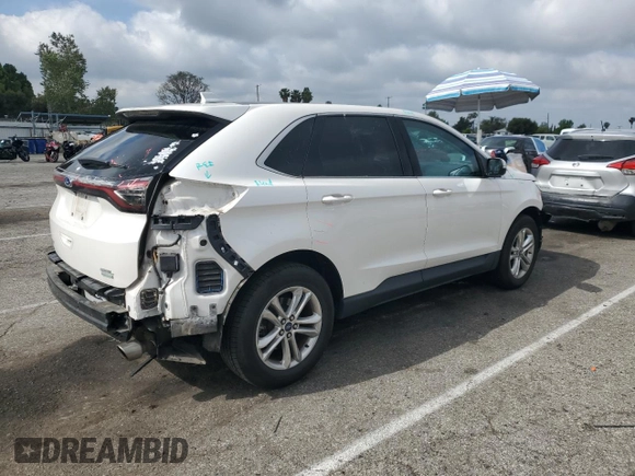 2016 Ford Edge SEL with VIN 2FMPK3J96GBB89264, listed as a Copart auction lot 54512915 with 41,685 mi miles and Salvage Title. Bid and sale history available at carsss.com. Image 3.