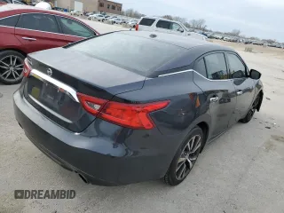 2016 Nissan Maxima S with VIN 1N4AA6AP2GC412340, listed as a Copart auction lot 82605284 with 127,262 mi miles and Salvage Title. Bid and sale history available at DreamBid. Image 3.