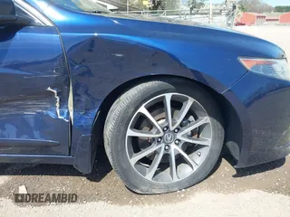 2015 Acura TLX V6 Advance with VIN 19UUB3F75FA002753, listed as a IAAI auction lot 42021250 with 135,225 mi miles. Bid and sale history available at carsss.com. Image 17.