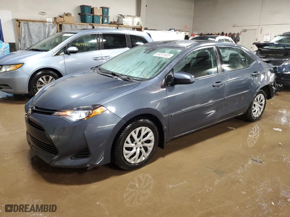 2019 Toyota Corolla L with VIN 2T1BURHE6KC211035, listed as a Copart auction lot 49241635 with 78,335 mi miles and Salvage Title. Bid and sale history available at carsss.com. Image 1.
