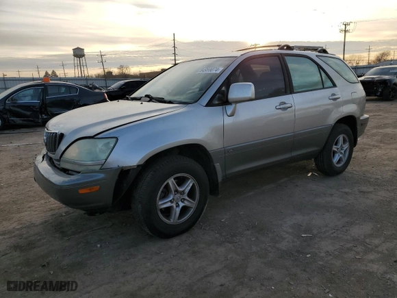 2002 Lexus RX 300 with VIN JTJGF10U720125115, listed as a Copart auction lot 84959074 with 138,320 mi miles and Salvage Title. Bid and sale history available at carsss.com. Image 1.