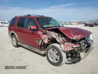 2007 Ford Explorer Eddie Bauer with VIN 1FMEU64E37UA69797, listed as a Copart auction lot 48667625 with 160,438 mi miles and Salvage title. Bid and sale history available at DreamBid. Image 4.