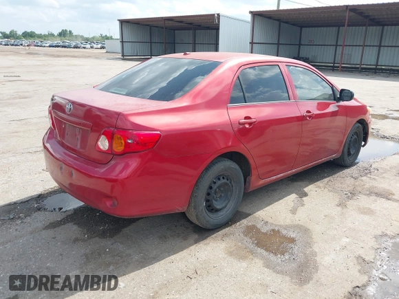 2009 Toyota Corolla with VIN JTDBL40E99J029281, listed as a IAAI auction lot 42460666 with 215,845 mi miles and . Bid and sale history available at DreamBid. Image 4.