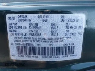 1998 Plymouth Voyager SE z VIN 1P4GP44G4WB769991, wystawiony jako IAAI lot #41508324 z przebiegiem 129 915 mil mil oraz . Historia ofert i sprzedaży dostępna na DreamBid. Obrazek 9.