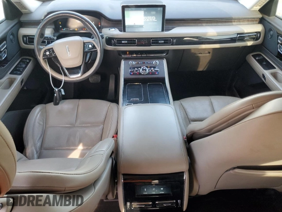 2020 Lincoln Aviator Reserve with VIN 5LM5J7WC1LGL27010, listed as a Copart auction lot 48890555 with 95,874 mi miles and Clean title. Bid and sale history available at DreamBid. Image 8.