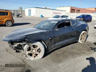2018 Chevrolet Camaro 1LT with VIN 1G1FB1RS0J0181223, listed as a Copart auction lot 73406604 with 47,998 mi miles and Salvage Title. Bid and sale history available at carsss.com. Image 1.