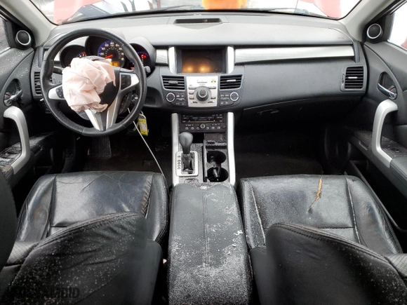 2008 Acura RDX Tech Pkg with VIN 5J8TB18558A019129, listed as a Copart auction lot 44847105 with 144,959 mi miles and Salvage Title. Bid and sale history available at carsss.com. Image 8.