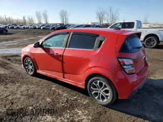 2017 Chevrolet Sonic LT with VIN 1G1JD6SH3H4170686, listed as a Copart auction lot 48811315 with 160,564 mi miles and Salvage Title. Bid and sale history available at carsss.com. Image 2.