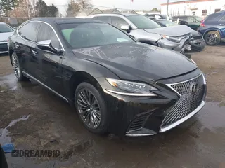 2018 Lexus LS with VIN JTHC5LFF9J5002005, listed as a IAAI auction lot 41463464 with 67,279 mi miles. Bid and sale history available at carsss.com. Image 1.