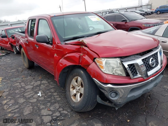 2009 Nissan Frontier SE with VIN 1N6AD07U99C411911, listed as a IAAI auction lot 41553405 with 108,734 mi miles. Bid and sale history available at carsss.com. Image 1.