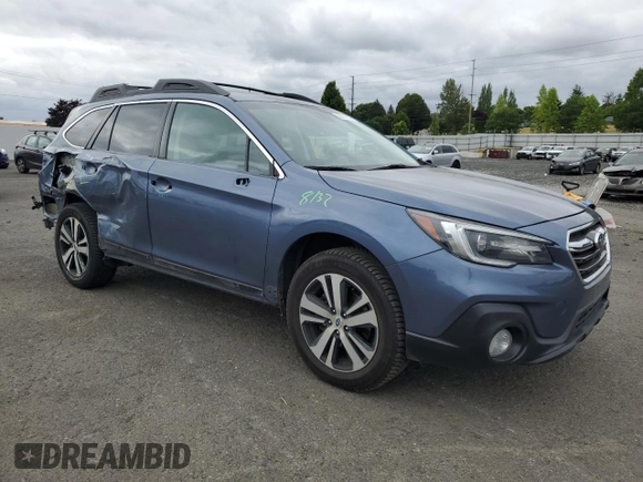 2018 Subaru Outback Limited with VIN 4S4BSENC6J3342566, listed as a Copart auction lot 60337535 with 79,704 mi miles and Salvage title. Bid and sale history available at DreamBid. Image 4.