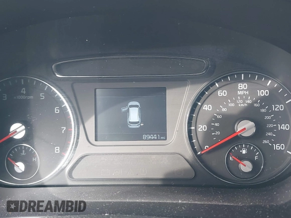 2019 Kia Sorento LX with VIN 5XYPGDA34KG553063, listed as a IAAI auction lot 41483547 with 89,441 mi miles. Bid and sale history available at carsss.com. Image 16.