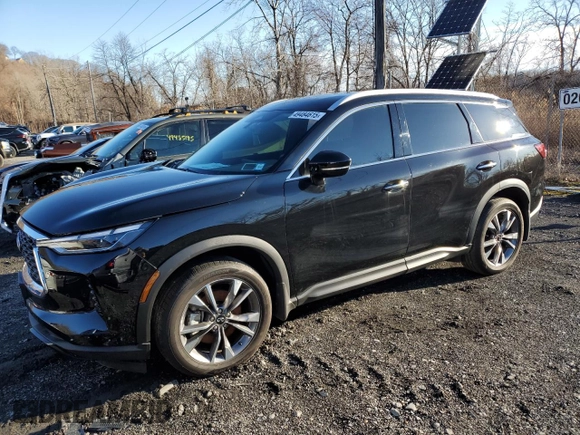 2024 Infiniti QX60 Luxe с VIN 5N1DL1FS2RC346226, выставлен на аукционе Copart как лот 49484615 с пробегом 5 728 миль миль и Списание • Salvage title. История ставок и продаж доступна на DreamBid. Изображение 1.