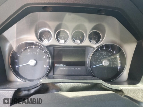 2016 Ford F-250 Lariat with VIN 1FT7W2BTXGEC20338, listed as a Copart auction lot 61798515 with 206,338 mi miles and Salvage title. Bid and sale history available at DreamBid. Image 9.