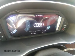 2023 Audi Q3 S line Premium with VIN WA1DECF31P1152759, listed as a IAAI auction lot 37326985 with 11 mi miles and . Bid and sale history available at DreamBid. Image 6.