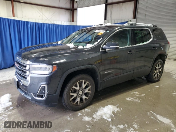2020 GMC Acadia SLT with VIN 1GKKNULS4LZ131578, listed as a Copart auction lot 44245245 with 105,832 mi miles and Salvage Title. Bid and sale history available at DreamBid. Image 1.
