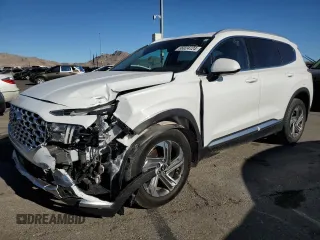 2021 Hyundai Santa Fe Essential with VIN 5NMS24AJ7MH368750, listed as a Copart auction lot 86024724 with 26,692 mi miles and Salvage Title. Bid and sale history available at carsss.com. Image 1.