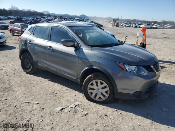 2018 Nissan Rogue Sport S with VIN JN1BJ1CR6JW258207, listed as a Copart auction lot 46476845 with 107,945 mi miles and Salvage Title. Bid and sale history available at carsss.com. Image 4.