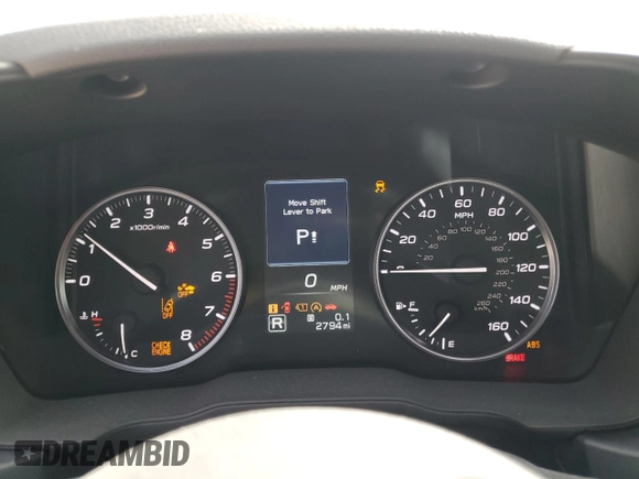 2025 Subaru Forester Premium with VIN JF2SLDBCXSH499152, listed as a Copart auction lot 48737825 with 2,794 mi miles and Salvage Title. Bid and sale history available at carsss.com. Image 9.