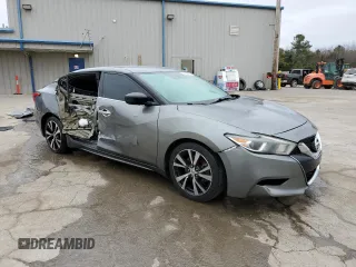 2017 Nissan Maxima SV with VIN 1N4AA6AP8HC399532, listed as a Copart auction lot 44634965 with 133,946 mi miles and Salvage Title. Bid and sale history available at carsss.com. Image 4.