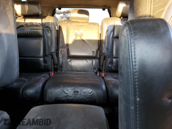 2005 Infiniti QX56 with VIN 5N3AA08C55N811726, listed as a Copart auction lot 41993155 with 178,015 mi miles and Clean Title. Bid and sale history available at carsss.com. Image 10.