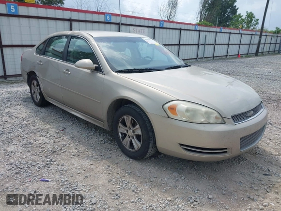 2012 Chevrolet Impala LS Retail with VIN 2G1WA5E33C1131979, listed as a IAAI auction lot 42056675 with 174,896 mi miles and . Bid and sale history available at DreamBid. Image 1.