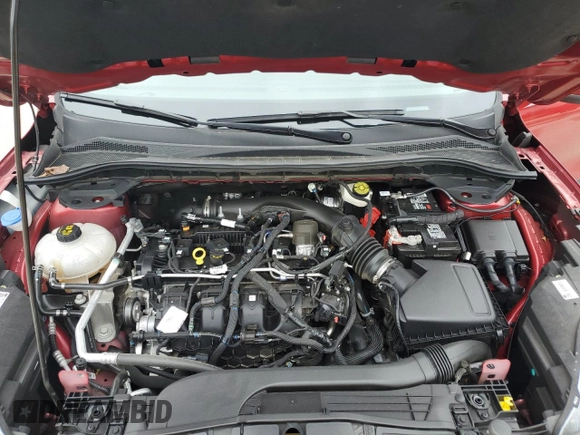 2022 Ford Escape Titanium with VIN 1FMCU9J96NUA09820, listed as a Copart auction lot 62679405 with 37,911 mi miles and Salvage title. Bid and sale history available at DreamBid. Image 12.
