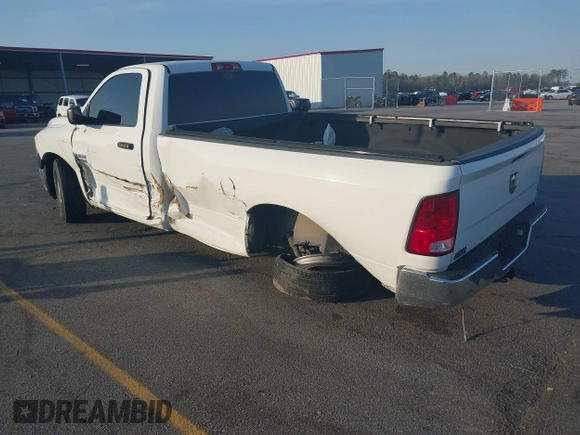 2018 Ram 1500 Tradesman with VIN 3C6JR6DG6JG157833, listed as a IAAI auction lot 41794118 with 205,186 mi miles and . Bid and sale history available at DreamBid. Image 3.