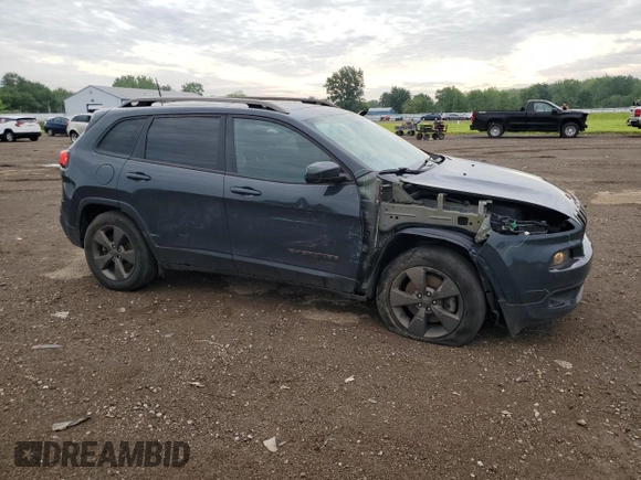 2016 Jeep Cherokee Altitude with VIN 1C4PJMCB0GW348615, listed as a Copart auction lot 61194105 with 124,840 mi miles and Salvage title. Bid and sale history available at DreamBid. Image 4.