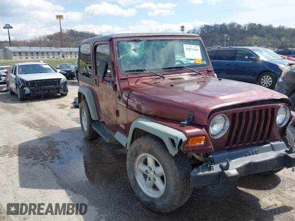 2001 Jeep Wrangler SE с VIN 1J4FA29P21P300094, выставлен на аукционе IAAI как лот 41871446 с пробегом 125 098 миль миль и . История ставок и продаж доступна на DreamBid. Изображение 18.
