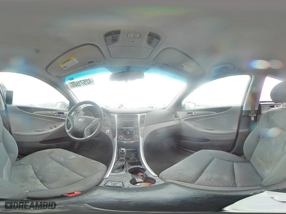 2014 Hyundai Sonata Hybrid with VIN KMHEC4A4XEA116695, listed as a Copart auction lot 42571905 with 126,066 mi miles and Salvage Title. Bid and sale history available at carsss.com. Image 12.