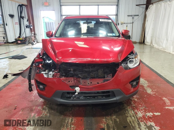 2016 Mazda CX-5 Touring with VIN JM3KE4CY0G0803265, listed as a Copart auction lot 51362065 with 84,955 mi miles and Salvage Title. Bid and sale history available at carsss.com. Image 5.