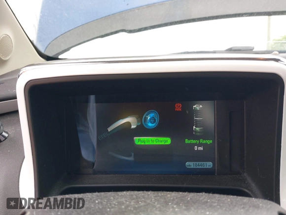 2013 Chevrolet Volt with VIN 1G1RA6E4XDU108751, listed as a IAAI auction lot 42110154 with 184,461 mi miles and . Bid and sale history available at carsss.com. Image 7.