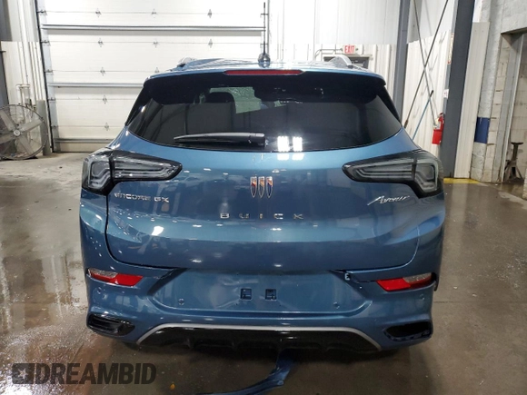 2024 Buick Encore GX Avenir с VIN KL4AMFSL0RB062609, выставлен на аукционе Copart как лот 75901274 с пробегом 9 972 миль миль и Списание • Salvage title. История ставок и продаж доступна на DreamBid. Изображение 6.