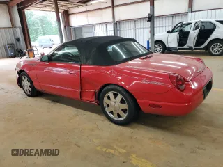 2003 Ford Thunderbird Deluxe z VIN 1FAHP60A13Y111694, wystawiony jako Copart lot #55953435 z przebiegiem 37 522 mil mil oraz Szkody całkowita. Historia ofert i sprzedaży dostępna na DreamBid. Obrazek 2.