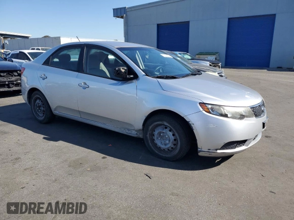 2011 Kia Forte LX with VIN KNAFT4A2XB5450007, listed as a Copart auction lot 73014424 with 160,120 mi miles and Salvage Title. Bid and sale history available at carsss.com. Image 4.