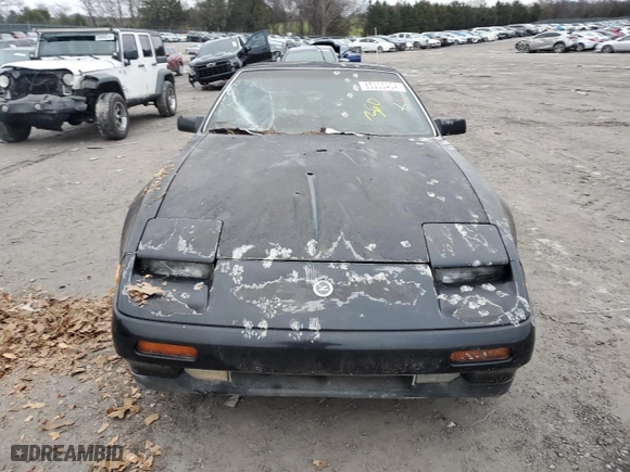 1988 Nissan 300ZX GS with VIN JN1HZ16SXJX205697, listed as a Copart auction lot 85203404 with 229,410 mi miles and Salvage Title. Bid and sale history available at carsss.com. Image 5.