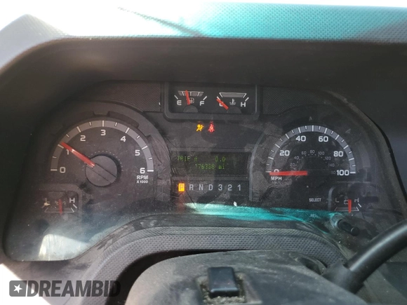 2012 Ford Econoline Passenger XL with VIN 1FBSS3BS8CDB20584, listed as a Copart auction lot 49483935 with 176,388 mi miles and Salvage Title. Bid and sale history available at DreamBid. Image 9.