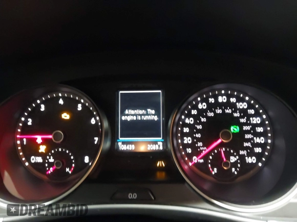2018 Volkswagen Atlas 3.6L V6 SEL with VIN 1V2MR2CA5JC521172, listed as a IAAI auction lot 41957029 with 108,439 mi miles. Bid and sale history available at carsss.com. Image 7.