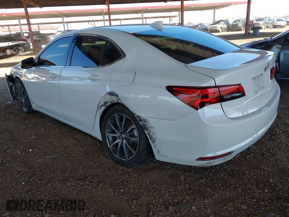 2017 Acura TLX V6 w/Technology Pkg with VIN 19UUB2F58HA003553, listed as a IAAI auction lot 41831368 with 116,065 mi miles and . Bid and sale history available at DreamBid. Image 3.