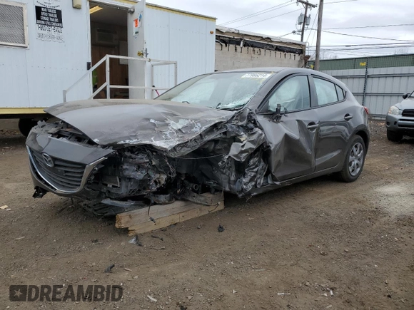 2016 Mazda 3 i Sport with VIN JM1BM1J7XG1329257, listed as a Copart auction lot 77995214 with Not Provided miles and Salvage Title. Bid and sale history available at DreamBid. Image 1.