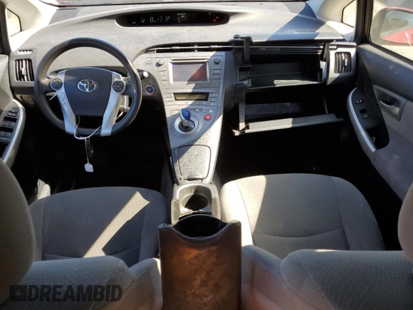 2013 Toyota Prius One with VIN JTDKN3DU8D0355741, listed as a Copart auction lot 53529295 with 125,550 mi miles and Salvage Title. Bid and sale history available at DreamBid. Image 8.